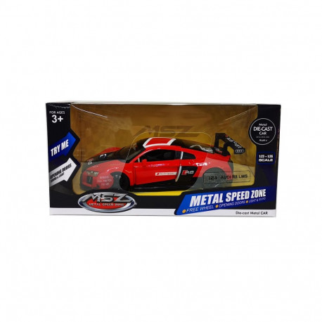 MSZ Die-cast model Audi R8 LMS, scale 1:24