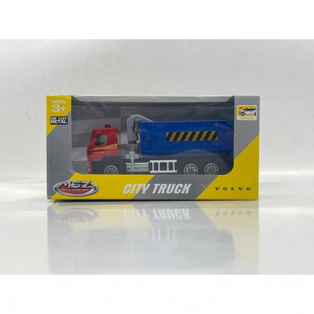 MSZ Die-cast model Volvo Crane Truck scale 1:72