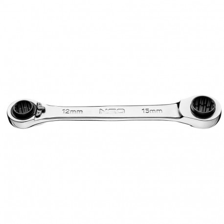 4-ühes padrunvõti 12 x 13 mm + 14 x 15 mm