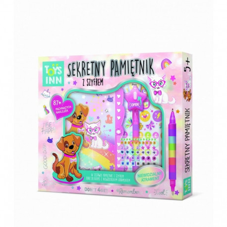 salajane sõnumiga loomade päevik