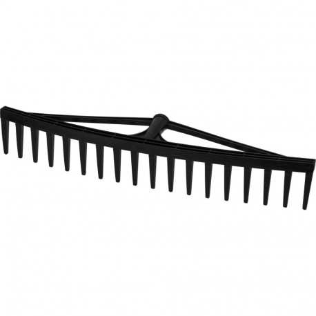 Grabie plast.18zębów (nieoprawne-bez trzonka fi=28)