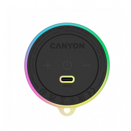 CANYON Magnetic BT speaker OnMove 13 5W Black