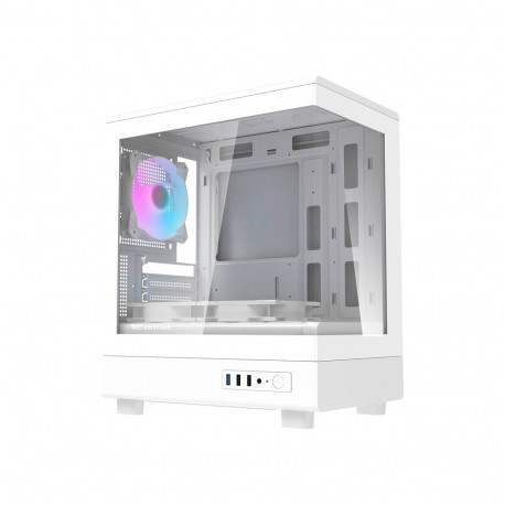 Darkflash DB330M computer case + 3 fans (white)