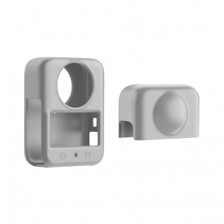 Silicone cover with lens PULUZ DJI Osmo 360 (gray)