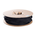 MULTIBRACKETS universaalne kaablikate isekinnituva basic 19mm must 50m