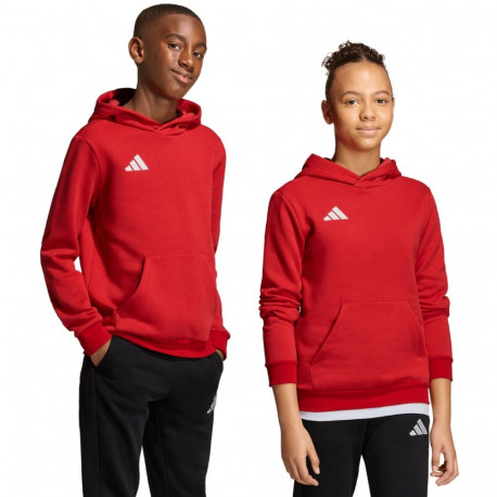 Adidas laste pusa Entrada 26 Hoody JZ6568 140cm, punane
