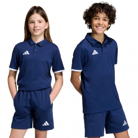 Koszulka dla dzieci adidas Entrada 26 Polo granatowa JZ6627 152cm