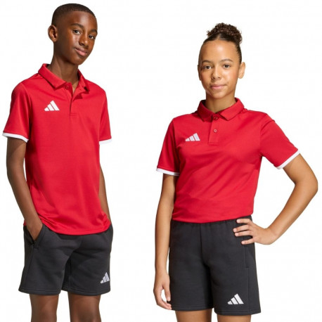 adidas laste polosärk Entrada 26 JZ6626 164cm, punane