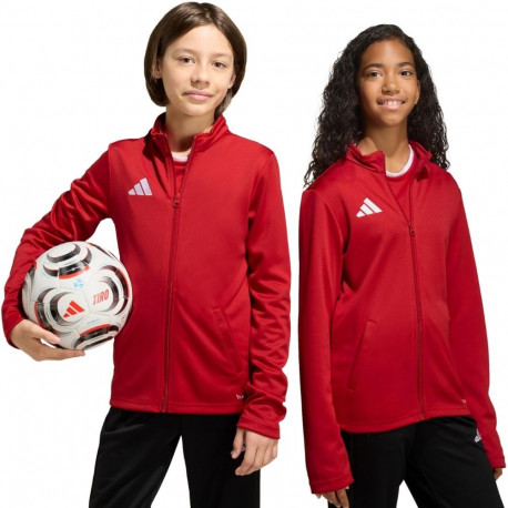 Bluza dla dzieci adidas Entrada 26 Track czerwona JZ6612 152cm