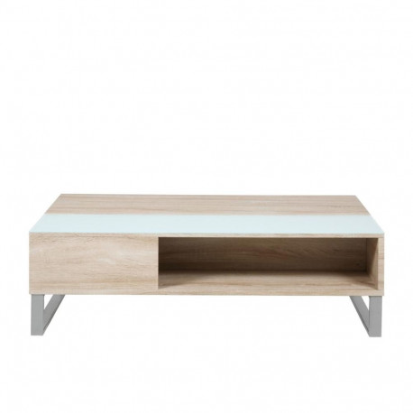 Diivanilaud AZALEA, valge ja Sonoma tamm