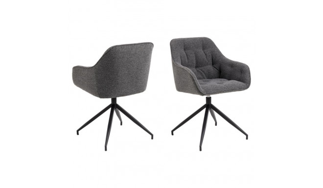 Söögitool BROOKE käetoega, antratsiit