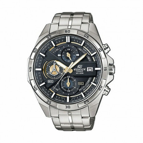 Meeste Kell Casio EFR-556D-1AVUEF Must Hõbedane