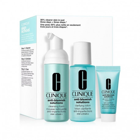 Kosmeetika komplekt Clinique ANTI-BLEMISH SOLUTIONS 3 Tükid, osad