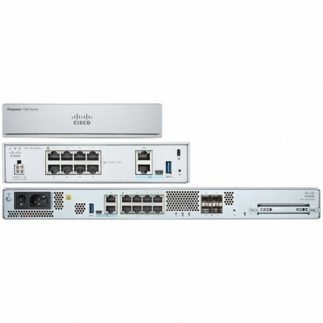 Firewall CISCO FPR1150-ASA-K9 RJ45 rj45 x 8 Valge