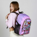 School Bag Hello Kitty Lilac