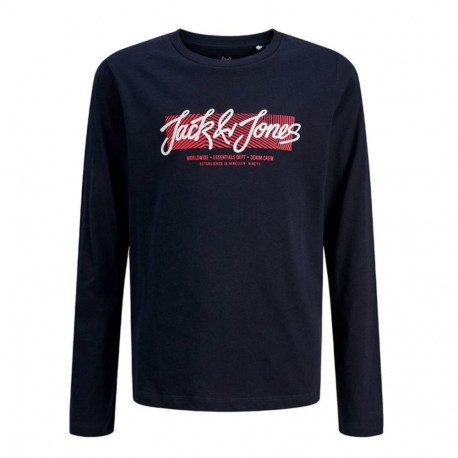 Laste Pikkade Varrukatega T-särk Jack & Jones Jjurban Ls Crew Neck Sky Meresinine - 10 aastat
