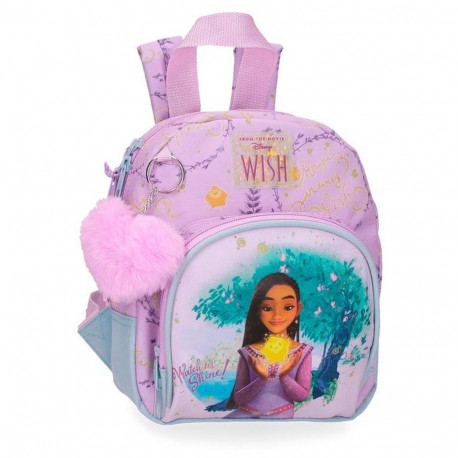 School Bag Disney Wish Watch Us Shine Pink