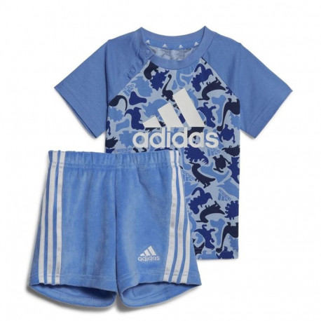 Laste Spordikostüüm Adidas Dino Camo Allover Print Mitmevärviline - 12-18 kuud