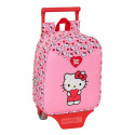 Kooliseljakott Hello Kitty Roosa 22 x 27 x 10 cm