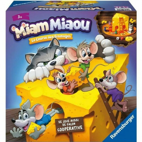Lauamäng Ravensburger Miam Miaou 27 x 11 x 27 cm 27 x 27 x 11 cm
