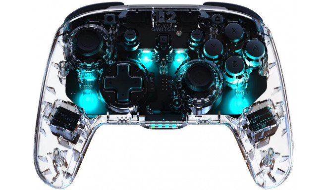 Turtle Beach juhtmevaba mängupult Afterglow Nintendo Switch 2, läbipaistev