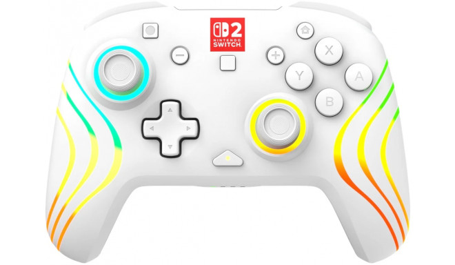 Turtle Beach juhtmevaba mängupult Afterglow Wave Nintendo Switch 2, valge