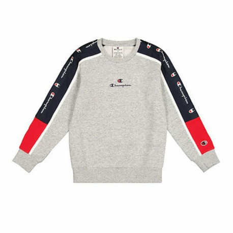 Children’s Sweatshirt without Hood Champion Light grey - 11-12 Years