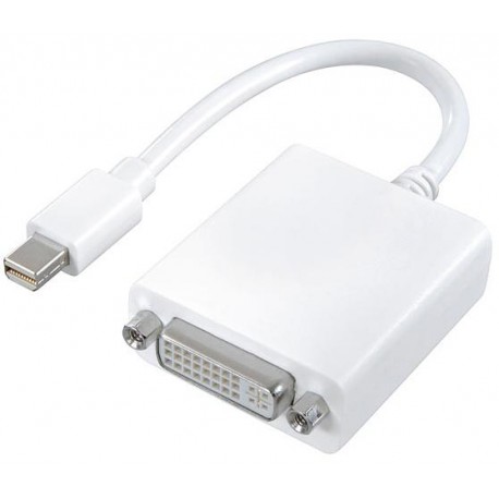 Vivanco adapter Mini DisplayPort - DVI 0,1m (45497)