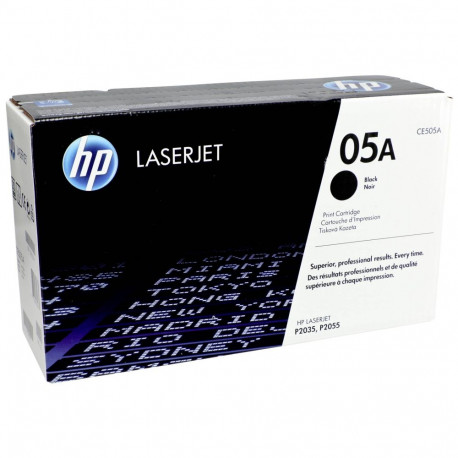 "HP 05A original LaserJet Toner cartridge CE505A black standard capacity 2.300 pages 1-pack Smart Pr