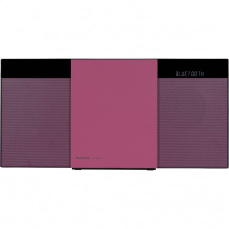 "Panasonic SC-HC304EG-R (Bluetooth, CD, Radio) red"