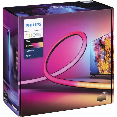 "Philips Hue Play Gradient LED Lightstrip TV 75 Zoll"