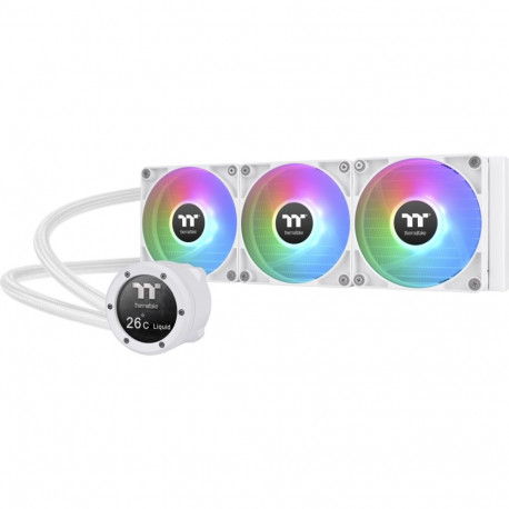 "K Cooler Wasserkühlung Termaltake TH360 V2 Ultra ARGB Sync CPU Liquid Cooler Snow Edition All-In-On