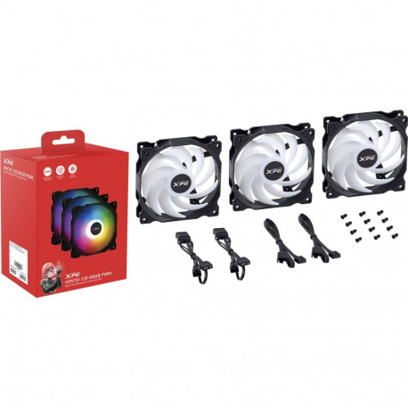 "XPG Vento 120 ARGB PWM 120mm schwarz 3er Pack"
