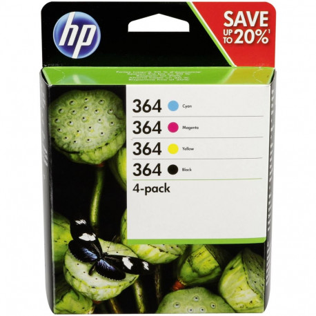 "HP Tinte 364 N9J73AE Multipack (BK/C/M/Y)"
