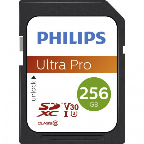 "CARD Philips XC Card 256GB Class 10 UHS-I U3 V30 A1"