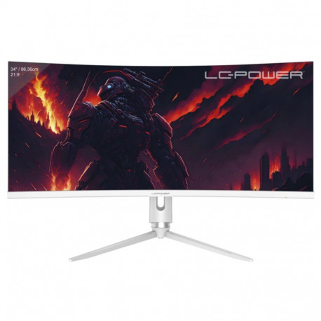 "LC-Power 86.36cm (34"") LC-M34-Q-C-PRO DP+HDMI+USB-A/-C+RJ45"