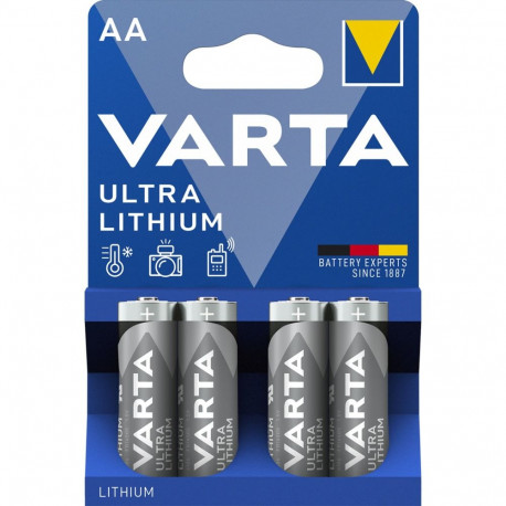 "Batterie AA (LR6) 1.5V *Varta* Ultra Lithium - 4-Pack"