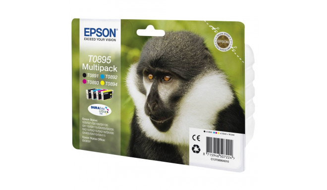 "Epson T0895 Multipack (C/M/Y/BK)"