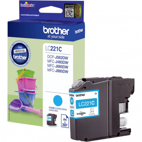 "Brother LC221C cyan"