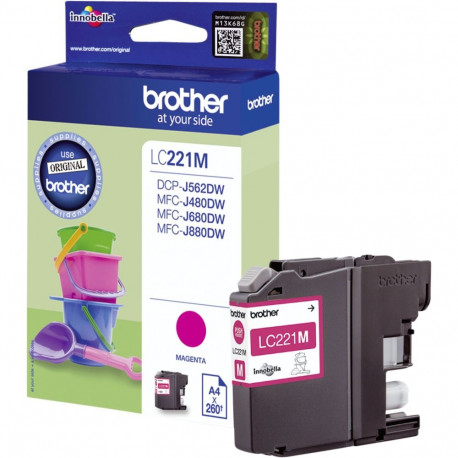 "Brother LC221M magenta"