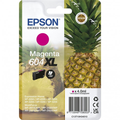 "Epson Tinte 604XL C13T10H34010 Magenta bis zu 350 Seiten"