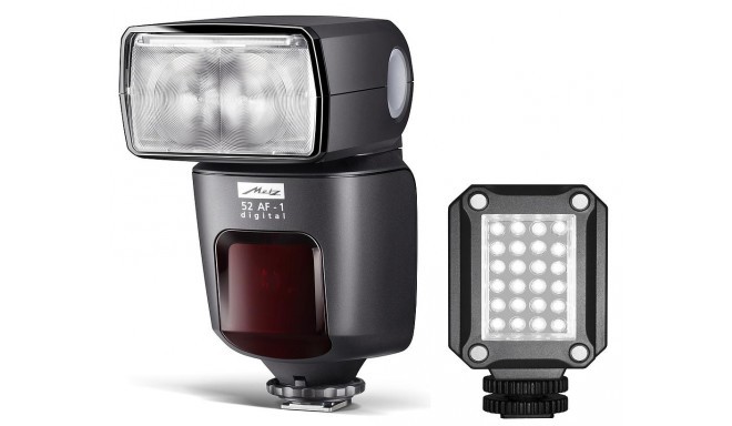 Metz flash 52 AF-1 + LED-160 Kit for Nikon