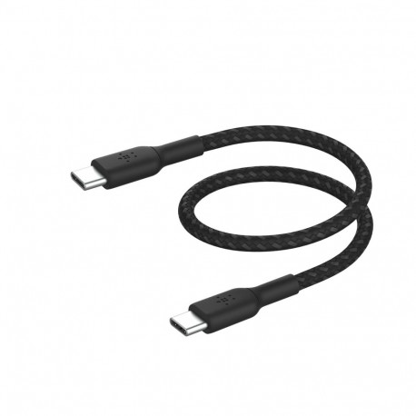 "Belkin geflochtenes USB-C / USB-C-Kabel 0,15m, schwarz"
