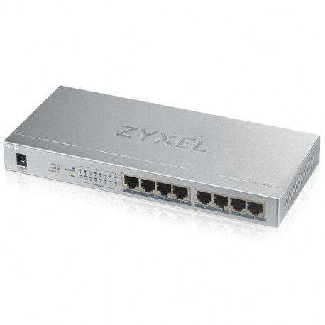 "8P Zyxel GS-1008HP POE"