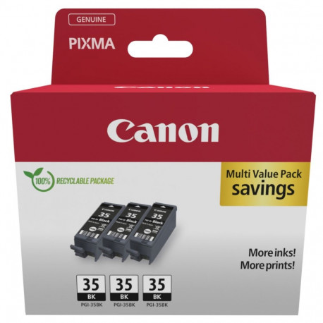 "Canon Tinte PGI-35 1509B028 Schwarz 3er Pack"