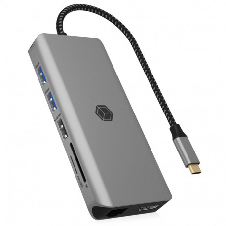 "ICY BOX IB-DK4061-CPD USB-C 12-in-1 PD 100W DockingStation"