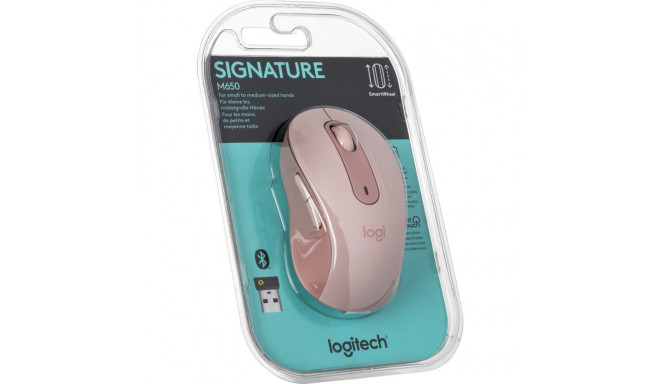 Logitech Signature M650 roosa