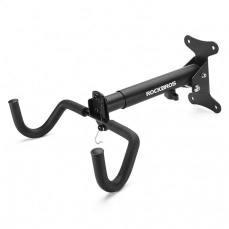 Rockbros Rockbros 27210016001 Wall Mount Bike Hanger - Black