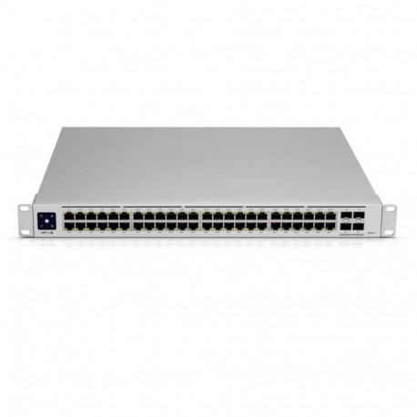 UBIQUITI Switch||USW-PRO-48-POE|Type L3|Rack|48x10Base-T / 100Base-TX / 1000Base-T|4xSFP|PoE+ ports 