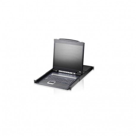Aten CL1308N-ATA-AG 8-Port PS/2-USB VGA 19" LCD KVM Switch